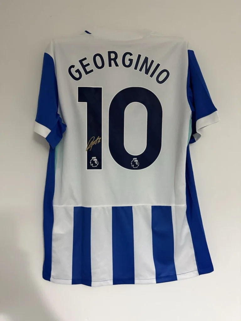 Georginio Rutter Brighton Signed Shirt *RARE* 25/26 Shirt *EXACT VIDEO PROOF*