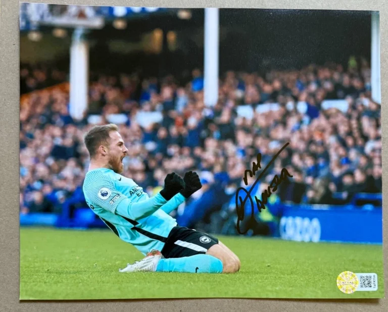 Alexis Mac Allister Brighton Signed Photo *RARE* PRIVATE SIGNING COA AFTAL