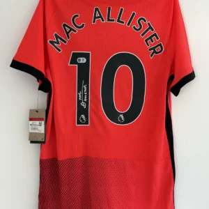 Alexis Mac Allister Brighton signed shirt