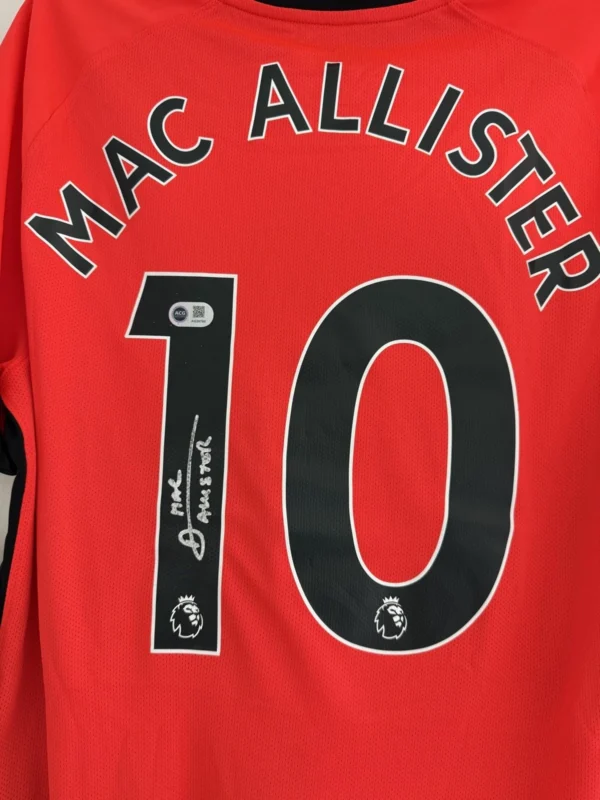 Alexis Mac Allister Brighton signed shirt 1