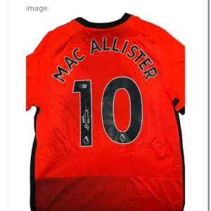 Alexis Mac Allister Brighton signed shirt AFTAL & COA *RARE*
