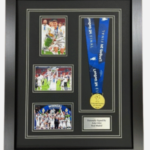 Arda Güler Real Madrid Signed Photo & Medal Framed *AFTAL & VIDEO PROOF* RARE