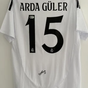 Arda Güler Real Madrid signed shirt