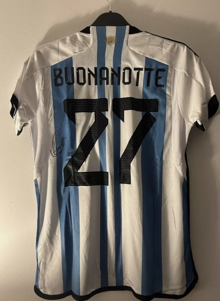 Argentina Signed shirt Facundo Buonanotte *EXACT VIDEO PROOF*