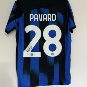 Benjamin Pavard Inter Milan Signed Shirt *RARE* EXACT PROOF OF SIGNING!