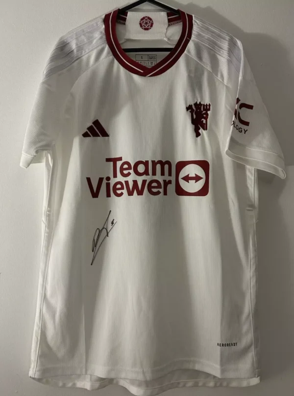 Bruno Fernandes Manchester United Signed Shirt *EXACT PHOTO PROOF*