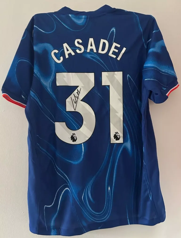 Cesare Casadei Chelsea Signed Shirt *EXACT VIDEO PROOF*