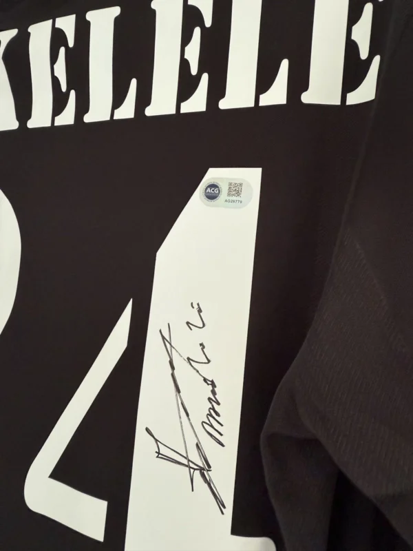 Claude Makelele Real Madrid Signed Shirt 3