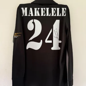Claude Makelele Real Madrid Signed Shirt *RARE* *PRIVATE SIGNING*