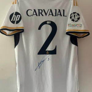 Dani Carvajal Real Madrid Signed shirt *BECKETT AUTHENTICATED* RARE