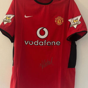 Darren Fletcher Manchester United Signed Shirt *EXACT VIDEO PROOF INCLUDED*