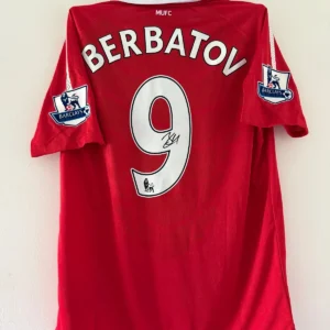 Dimitar Berbatov Manchester United Signed Shirt *RARE* *EXACT VIDEO PROOF*