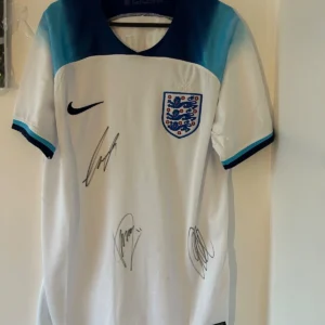 England signed football shirt