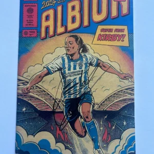 Fran Kirby Brighton hand signed programme *EXACT VIDEO PROOF INCLUDED*
