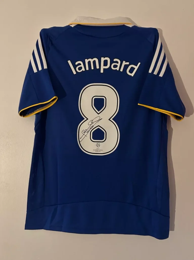 Frank Lampard Chelsea Signed Shirt *EXACT VIDEO PROOF*