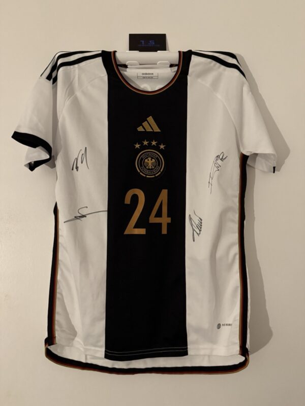 Germany Signed Shirt *RARE* WIRTZ TAH GOTZE WERNER