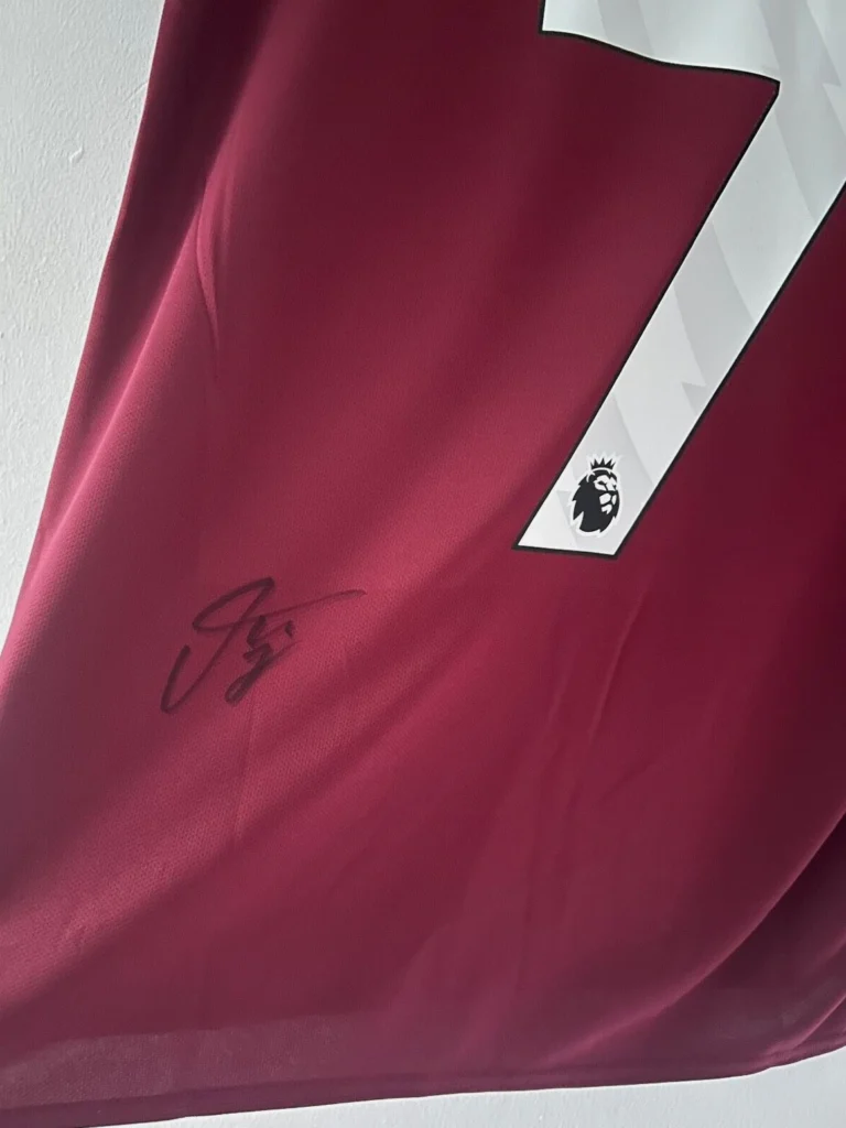 James Ward Prowse West Ham Signed Shirt