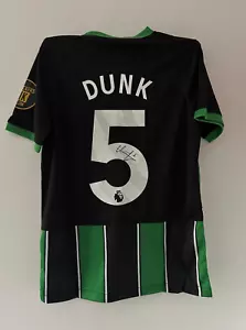 Lewis Dunk Brighton Signed Shirt *EXACT VIDEO PROOF INCLUDED*