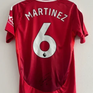 Lisandro Martinez Manchester United signed shirt *EXACT VIDEO PROOF*