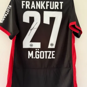 Mario Gotze Frankfurt Signed Shirt *RARE* *EXACT VIDEO PROOF*