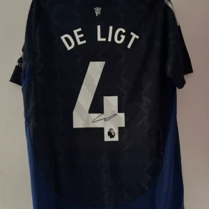 Matthijs De Ligt Manchester United signed shirt *EXACT VIDEO PROOF* SALE!