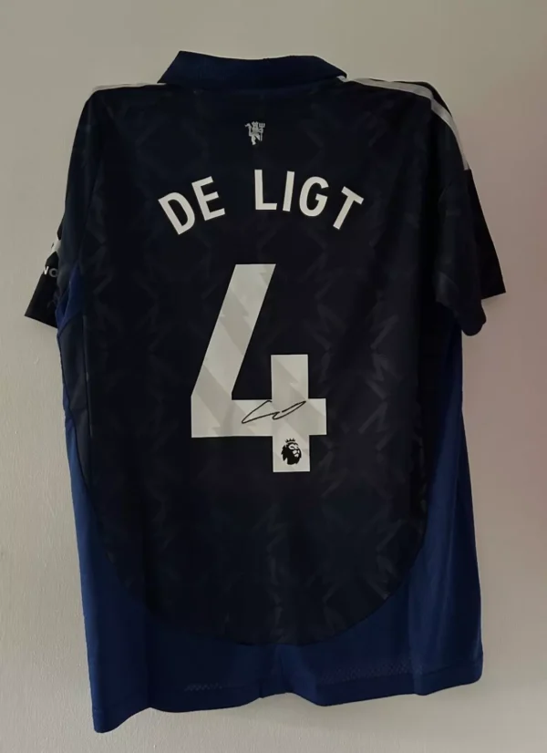 Matthijs De Ligt Manchester United signed shirt *EXACT VIDEO PROOF* SALE!