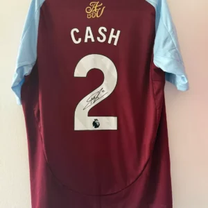 Matty Cash Aston Villa signed shirt *EXACT PHOTO PROOF INCLUDED* RARE