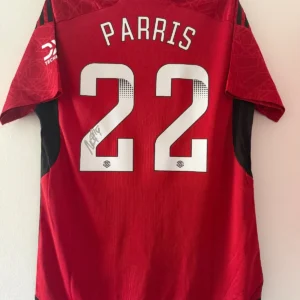Nikita Parris Manchester United signed shirt *EXACT VIDEO PROOF OF SIGNING*