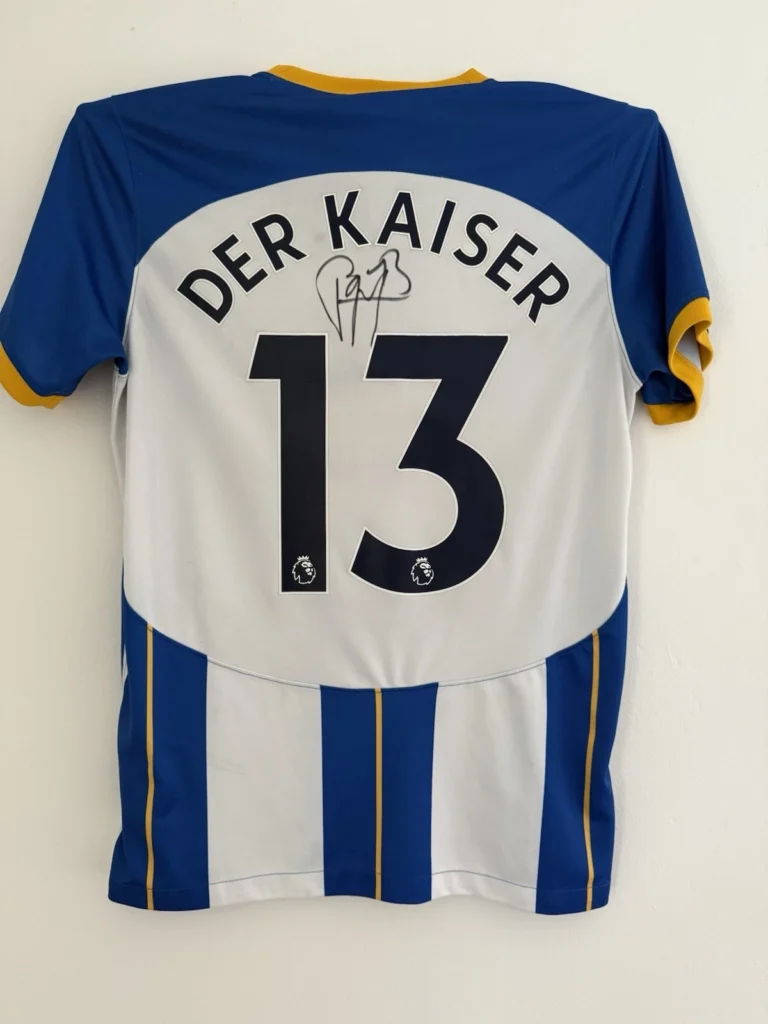 Pascal Gross Brighton & Hove Albion Signed Shirt *RARE* DER KAISER