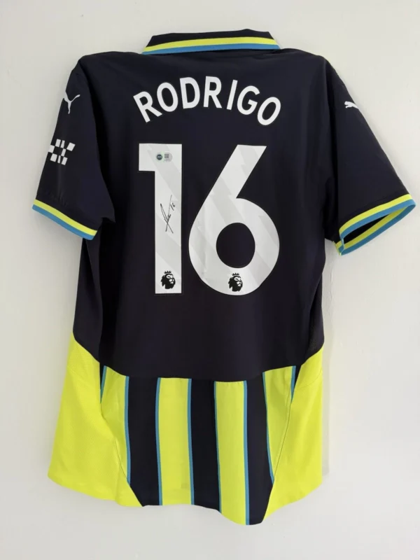RODRI Manchester City Signed Shirt*RARE*ACG AUTHENTICATION *PLAYER EDTION BOXED* - Image 5