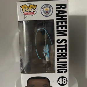 Raheem Sterling Signed FUNKO POP *EXACT VIDEO PROOF*
