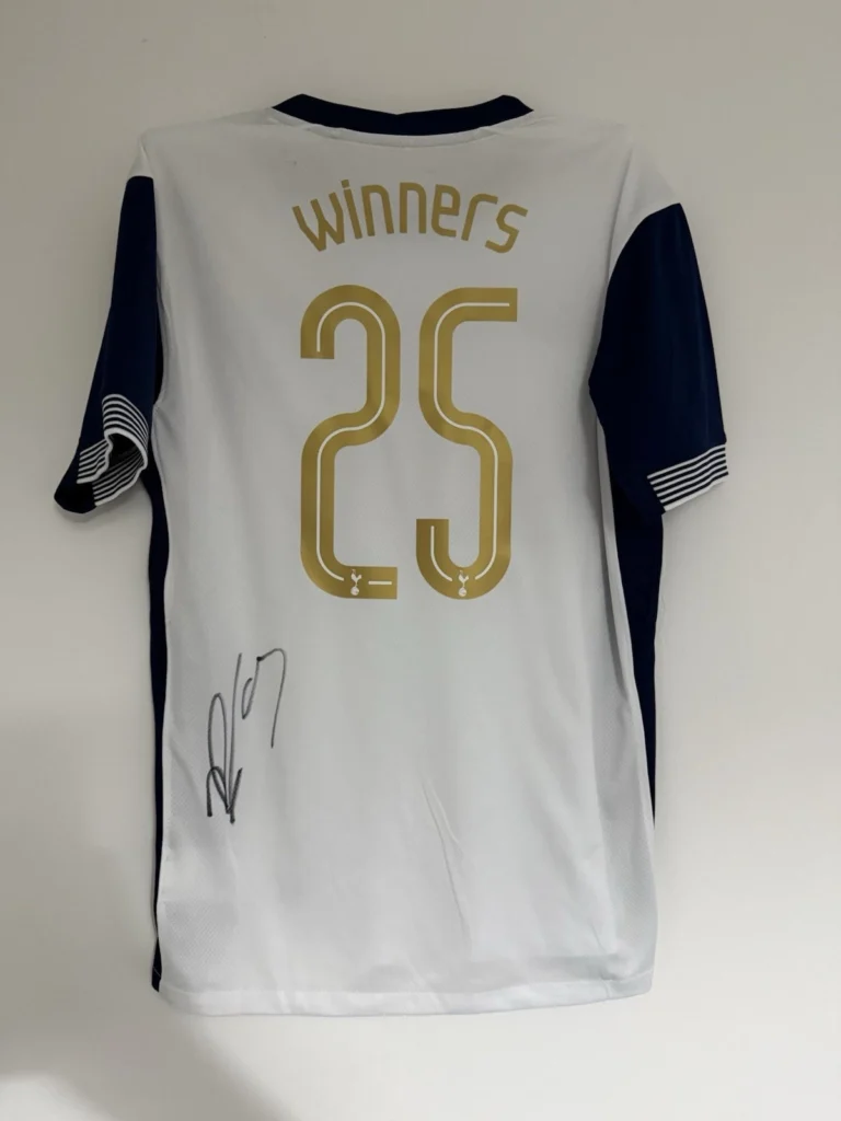Richarlison Tottenham Signed Shirt *WINNERS 25 EUROPA LEAGUE RARE* VIDEO PROOF