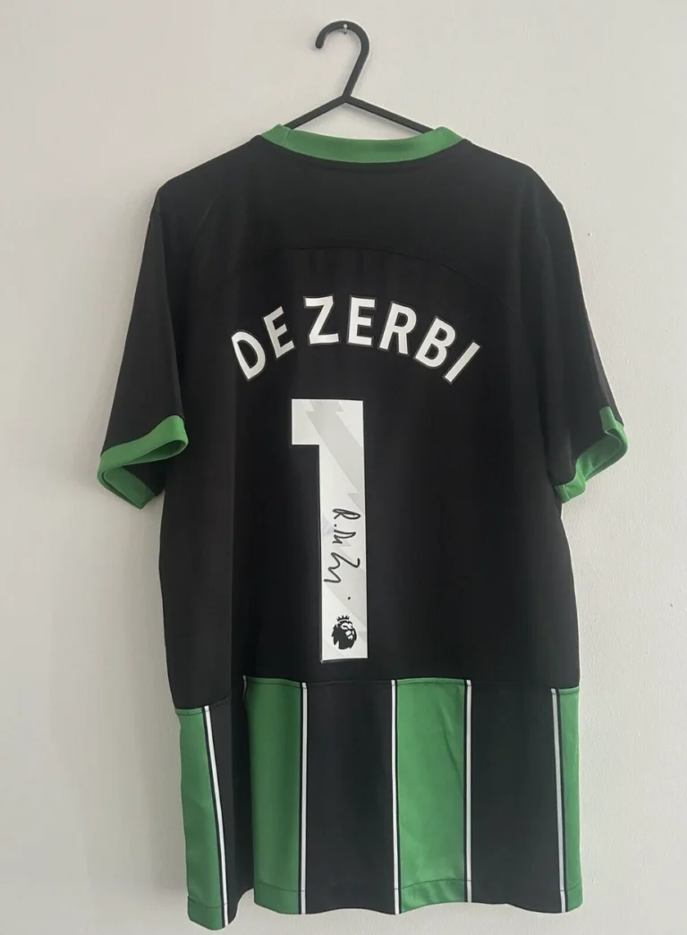 Roberto De Zerbi Brighton Signed Shirt *PROOF INCLUDED*