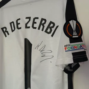 Roberto De Zerbi Brighton signed shirt EUROPA LEAGUE PROOF Limited Edition