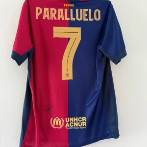 Salma Paralluelo Barcelona Signed Shirt *RARE* EXACT VIDEO PROOF OF SIGNING INC*