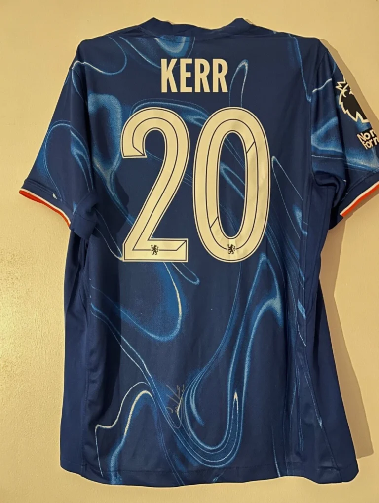 Sam Kerr Chelsea signed shirt *EXACT VIDEO PROOF INCLUDED*