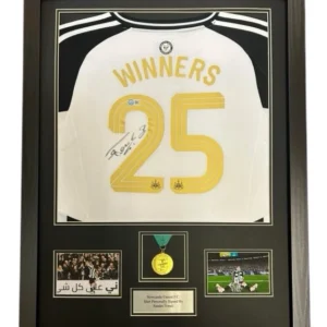 Sandro Tonali Newcastle Signed Shirt*CARABO CUP WINNERS &MEDAL*Exact Video Proof