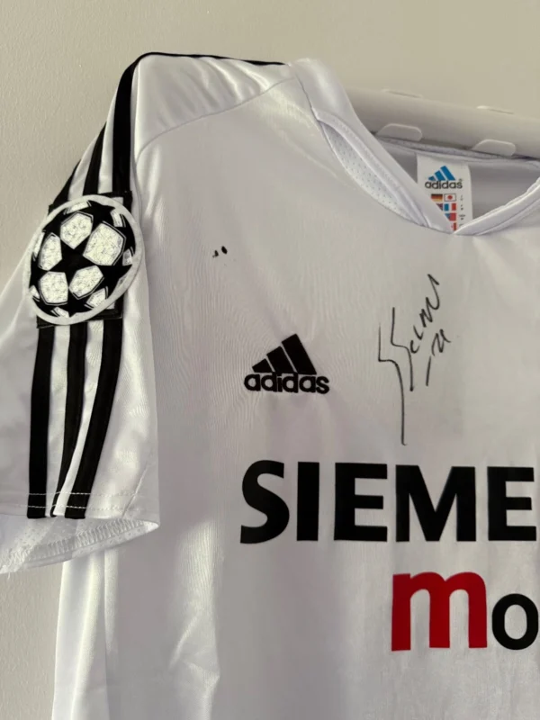 Santiago Solari Real Madrid Signed Shirt *Galácticos*