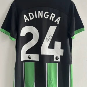 Simon Adingra Brighton Signed Shirt *PROOF INCLUDED*