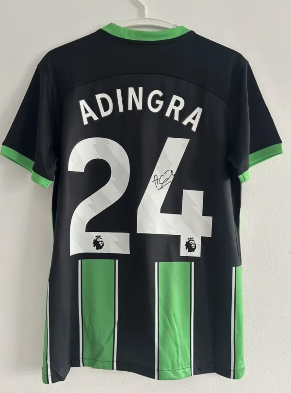 Simon Adingra Brighton Signed Shirt *PROOF INCLUDED*