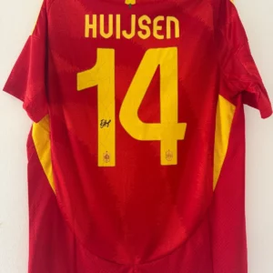 Dean Huijsen Spain Signed Shirt *EXACT VIDEO PROOF* RARE REAL MADRID BOURNEMOUTH