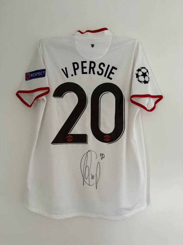 Robin van Persie Manchester United Signed Shirt