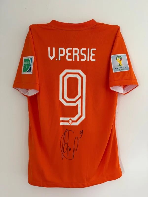 Robin van Persie Netherlands Signed Shirt