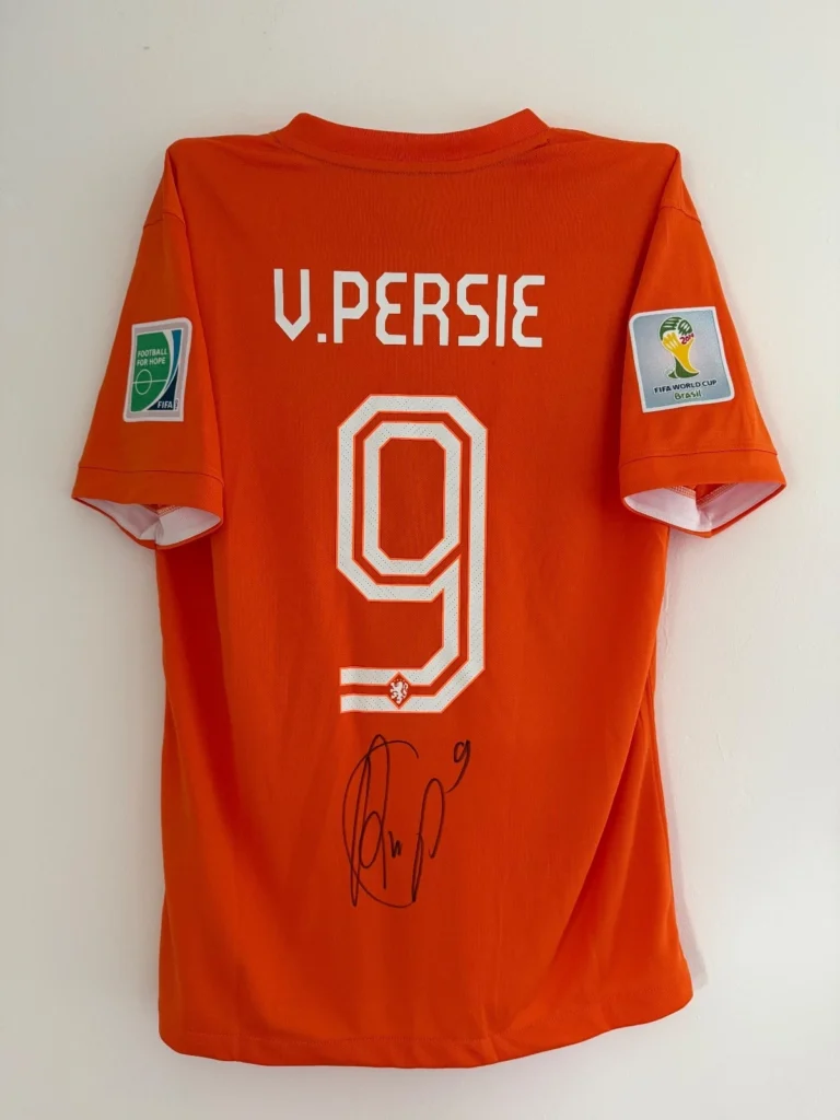 Robin van Persie Netherlands Signed Shirt