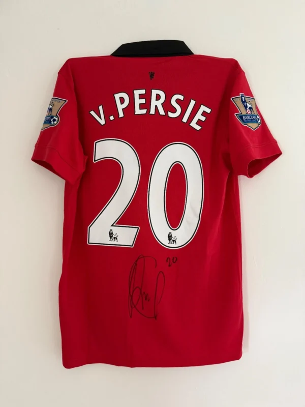 Robin Van Persie Signed Manchester United 13/14
