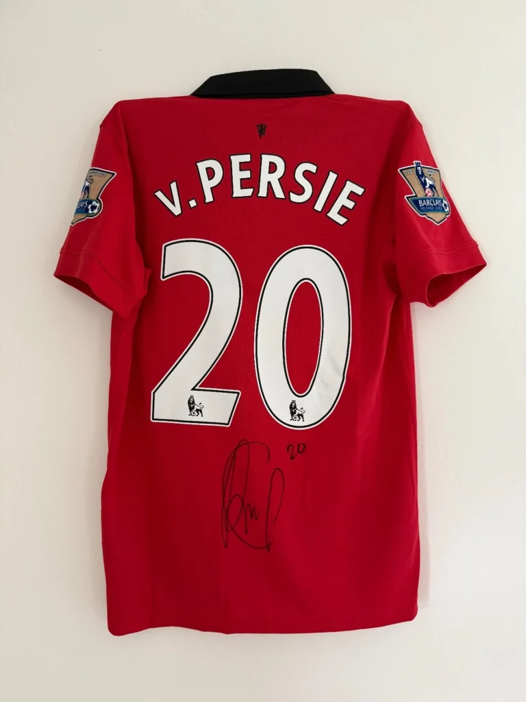Robin Van Persie Signed Manchester United 13/14