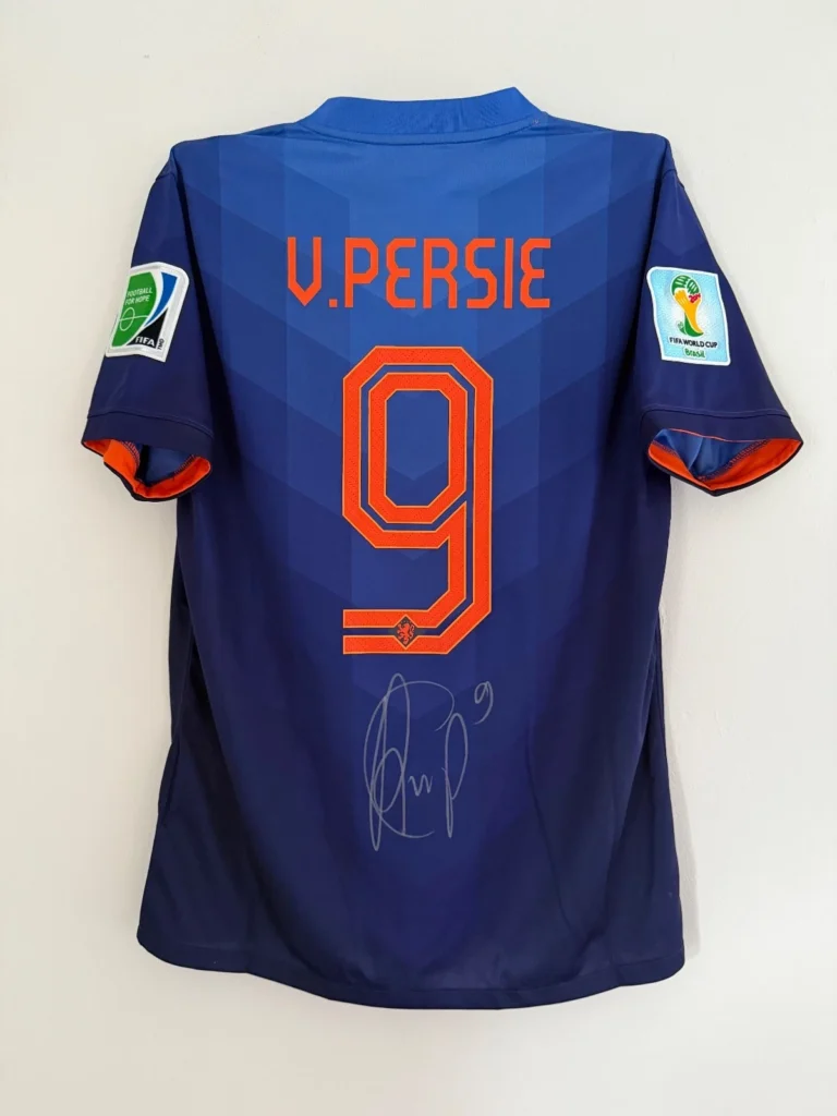 Robin van Persie Netherlands Signed Shirt