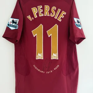 Robin Van Persie Signed Arsenal 05/06 Home Jersey