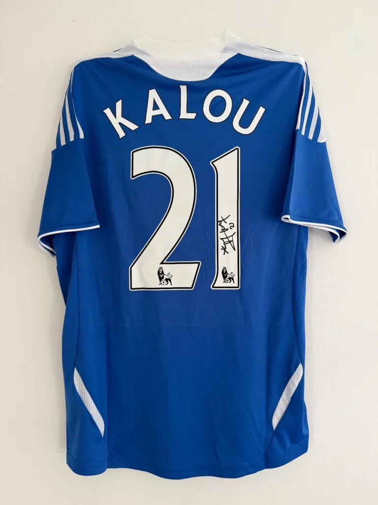 Solomon Kalou Chelsea Signed Shirt