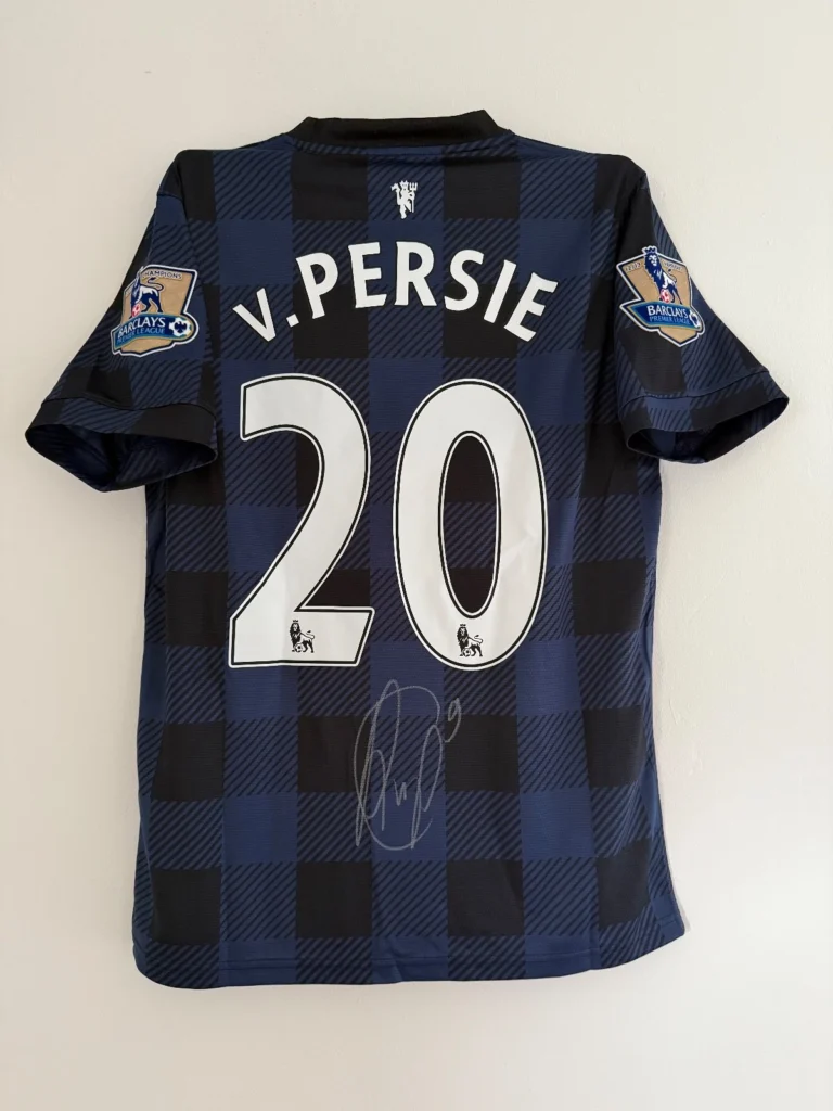 Robin van Persie Manchester United Signed shirt